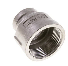 1 1/4'' NPT x 3/4'' NPT Barra redonda de acero inoxidable 16