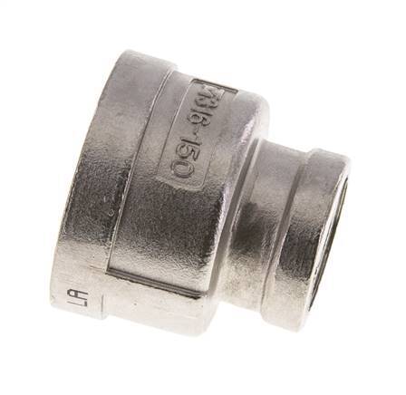 1 1/4'' NPT x 3/4'' NPT Barra redonda de acero inoxidable 16