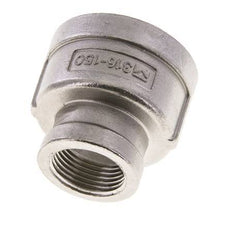 1 1/4'' NPT x 3/4'' NPT Barra redonda de acero inoxidable 16