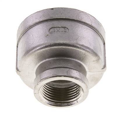 2'' NPT x 1'' NPT Barra redonda de acero inoxidable 16