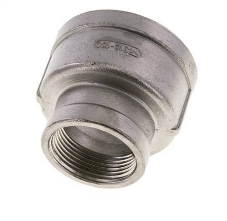 2'' NPT x 1 1/4'' NPT Barra redonda de acero inoxidable 16