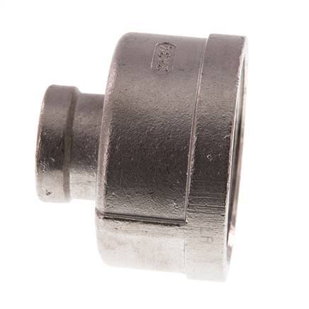 Rp 2'' x Rp 3/4'' Stainless steel Round Socket 16 Bar