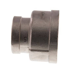 Rp 2'' x Rp 1 1/4'' Stainless steel Round Socket 16 Bar