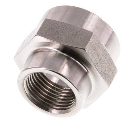 G 1/2'' x G 3/8'' Barra de acero inoxidable 40