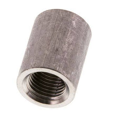Rp 1/4'' x 17.2mm Stainless steel Welding Socket 40 Bar DIN 2986 - 25mm [2 Pieces]