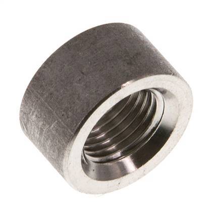 Rp 1/8'' x 14mm Stainless steel Welding Socket 40 Bar DIN 2986 - 8mm [2 Pieces]