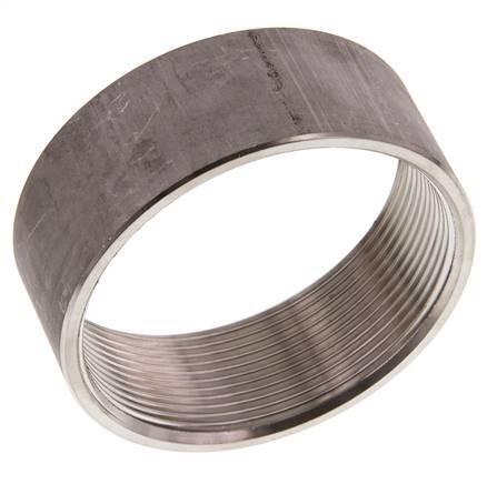 Rp 2 1/2'' x 82mm Barra de acero inoxidable para soldar 40 DIN 2986 - 30mm