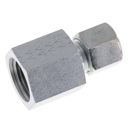 G 1/2'' x 10L Anillo de corte recto de acero galvanizado 315 barras DIN 2353