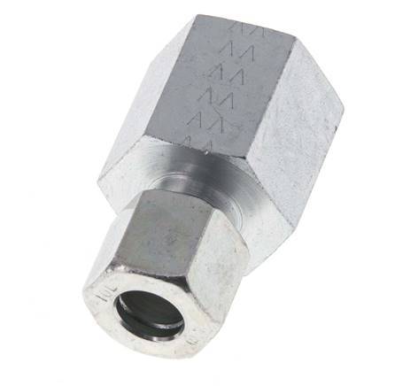 G 1/2'' x 10L Anillo de corte recto de acero galvanizado 315 barras DIN 2353