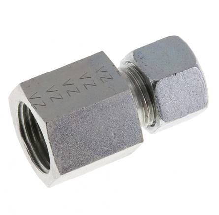 G 1/2'' x 12L Anillo de corte recto de acero galvanizado 315 Barra DIN 2353