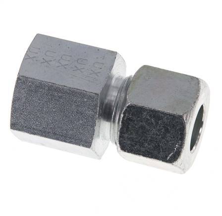 G 1/2'' x 14S Zinc plated Steel Straight Cutting Ring 630 Bar DIN 2353