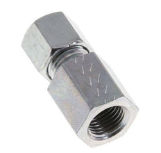 G 1/4'' x 8L Zinc plated Steel Straight Cutting Ring 315 Bar DIN 2353 [2 Pieces]