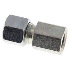 G 1/4'' x 10L Zinc plated Steel Straight Cutting Ring 315 Bar DIN 2353 [2 Pieces]