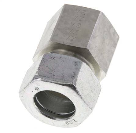 G 3/4'' x 22L Zinc plated Steel Straight Cutting Ring 160 Bar DIN 2353