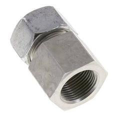 G 3/4'' x 22L Zinc plated Steel Straight Cutting Ring 160 Bar DIN 2353