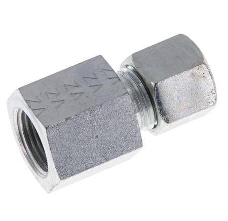G 3/8'' x 10L Anillo de corte recto de acero galvanizado 315 Barra DIN 2353