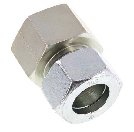 G 1 1/4'' x 30S Anillo de corte recto de acero galvanizado 400 barras DIN 2353