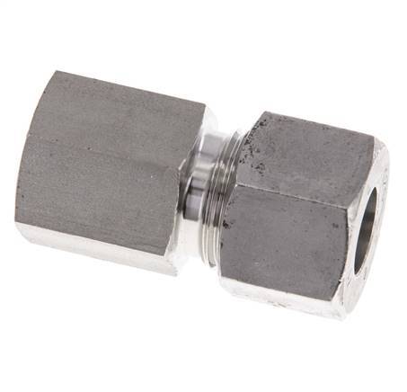 G 1/4'' x 12S Stainless steel Straight Cutting Ring 630 Bar DIN 2353