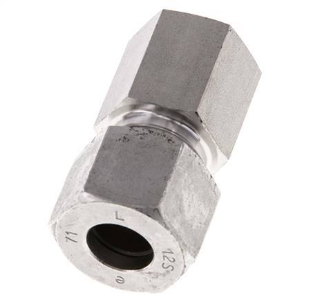 G 1/4'' x 12S Stainless steel Straight Cutting Ring 630 Bar DIN 2353