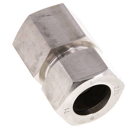 G 3/4'' x 22L Anillo de corte recto de acero inoxidable 160 barras DIN 2353