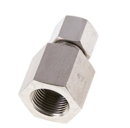 G 3/8'' x 8L Anillo de corte recto de acero inoxidable 315 Barra DIN 2353