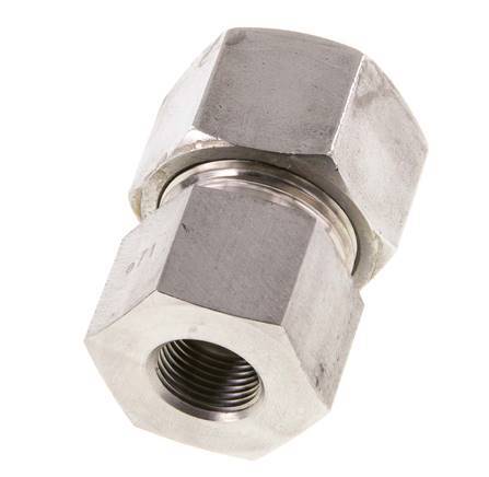 G 3/8'' x 20S Anillo de corte recto de acero inoxidable 400 Barra DIN 2353