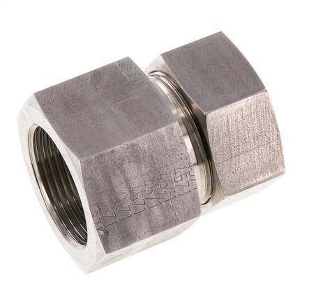 G 1 1/4'' x 35L Anillo de corte recto de acero inoxidable 160 Bar DIN 2353