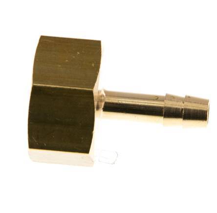 G 1/2'' x 6mm Brass Hose barb 16 Bar [2 Pieces]