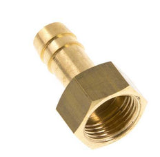 G 3/8'' x 10mm Brass Hose barb 16 Bar [2 Pieces]