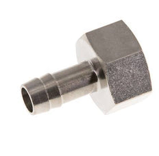 G 1/2'' x 10mm Nickel plated Brass Hose barb 16 Bar [2 Pieces]