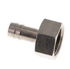 G 1/2'' x 10mm Nickel plated Brass Hose barb 16 Bar [2 Pieces]