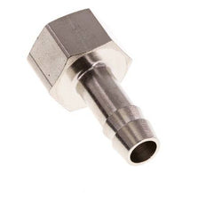 G 1/4'' x 8mm Nickel plated Brass Hose barb 16 Bar [5 Pieces]