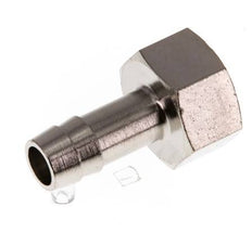 G 3/8'' x 9mm Nickel plated Brass Hose barb 16 Bar [2 Pieces]