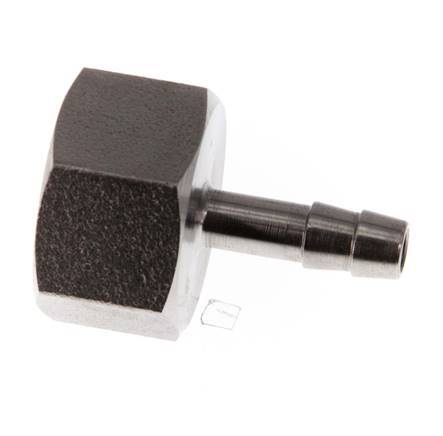 G 1/2'' x 6mm Llave de manguera de acero inoxidable 40 Bar