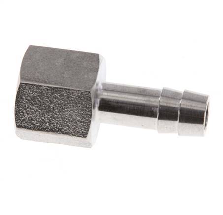 G 1/4'' x 8mm Stainless steel Hose barb 40 Bar