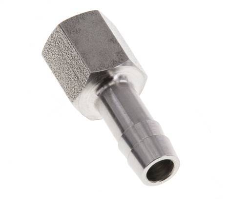 G 1/8'' x 8mm Stainless steel Hose barb 40 Bar