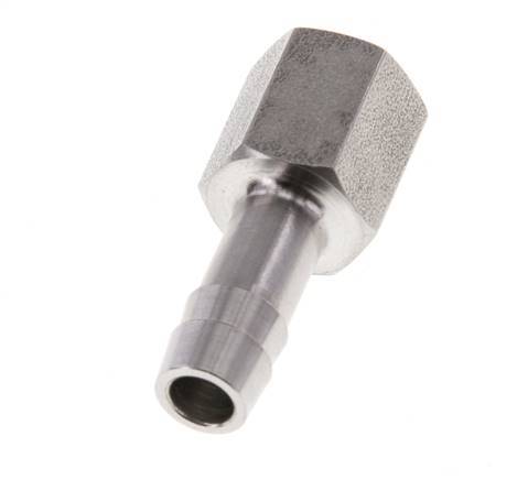 G 1/8'' x 8mm Stainless steel Hose barb 40 Bar