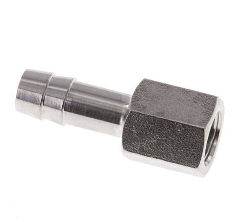 G 1/8'' x 8mm Stainless steel Hose barb 40 Bar