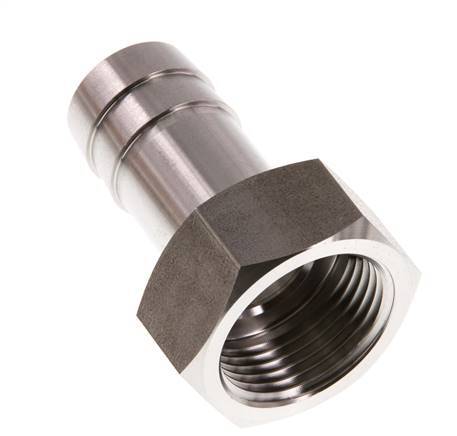 G 3/4'' x 19mm Llave de manguera de acero inoxidable 40 Bar