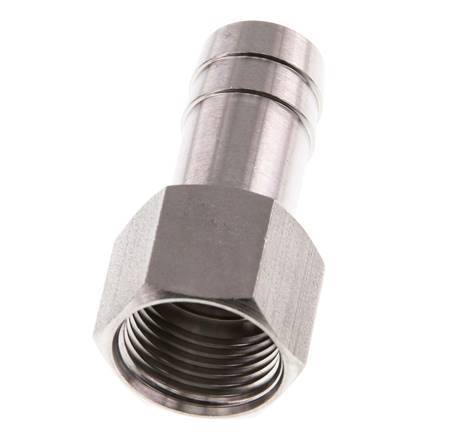 G 3/8'' x 13mm Llave de manguera de acero inoxidable 40 Bar