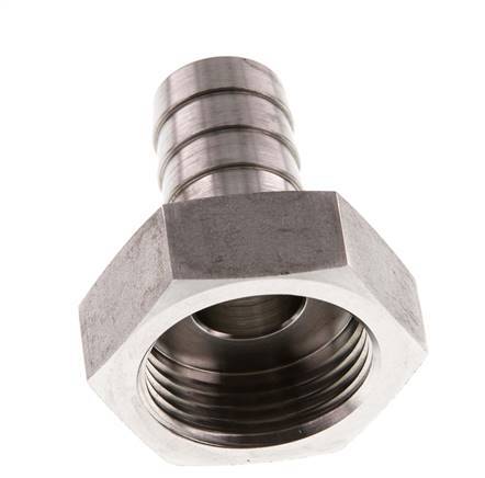 G 1'' x 19mm Acero inoxidable Llave de manguera 40 Bar