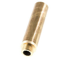 G 1/2'' F/M Brass Extension DIN 3523 - 100 mm