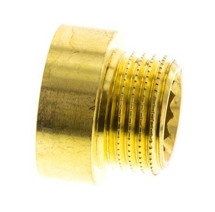G 1/2'' F/M Brass Extension DIN 3523 - 10 mm [2 Pieces]