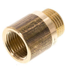 G 1/2'' F/M Brass Extension DIN 3523 - 25 mm [2 Pieces]
