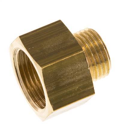G 3/4'' x G 1/2'' F/M Brass Reducing Ring 16 Bar