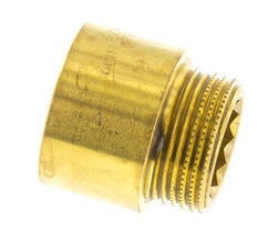 G 3/4'' F/M Extensión de latón DIN 3523 - 20 mm