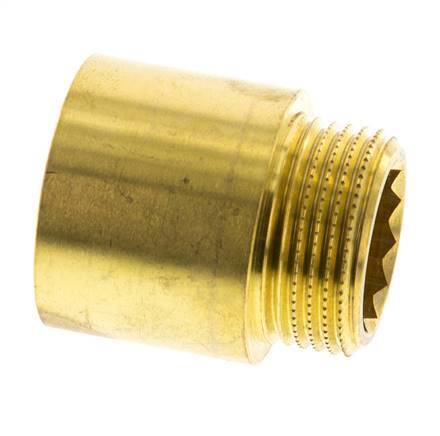 G 3/4'' F/M Brass Extension DIN 3523 - 25 mm