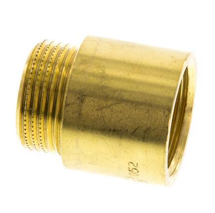G 3/4'' F/M Brass Extension DIN 3523 - 25 mm