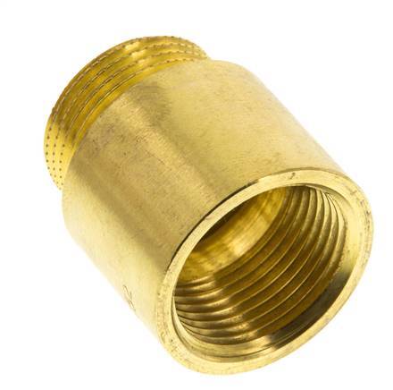 G 3/4'' F/M Brass Extension DIN 3523 - 25 mm