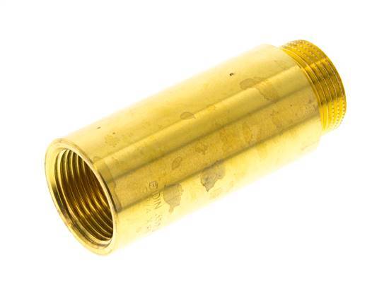 G 3/4'' F/M Extensión de latón DIN 3523 - 65 mm